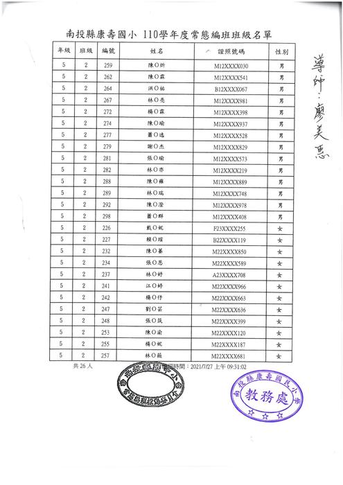 5年2班